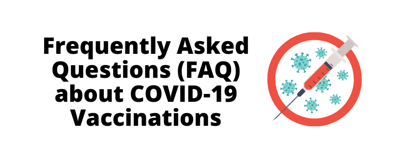 COVID Vaccine FAQ graphic
