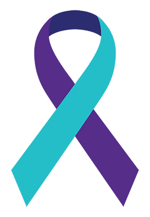 suicide prevention ribbon